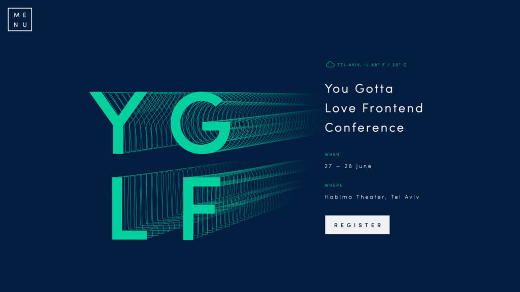You Gotta Love Frontend Conference | June 27-28, 2016 | Tel Aviv, Israel