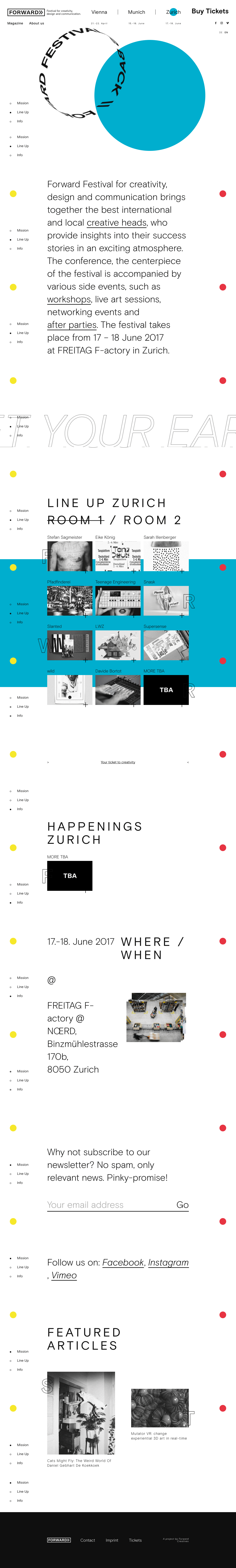 Forward Festival | Zurich