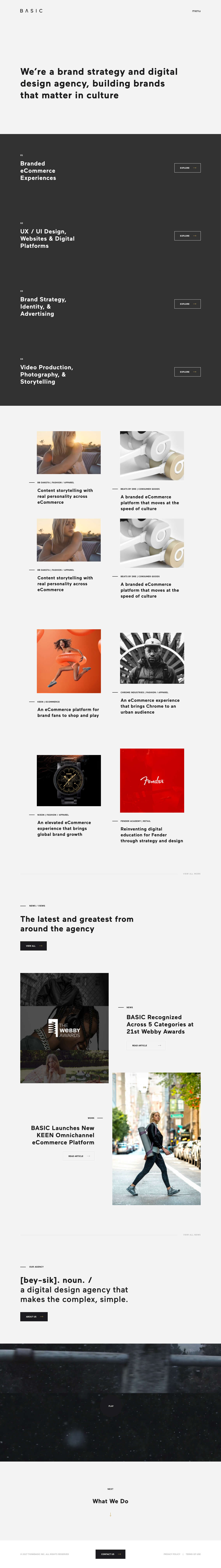 BASIC™ | Digital Web Design & Branding Agency