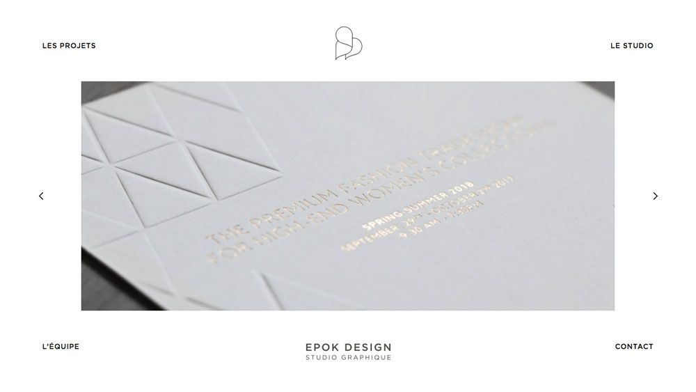 Epok Design – Studio de graphisme à Paris