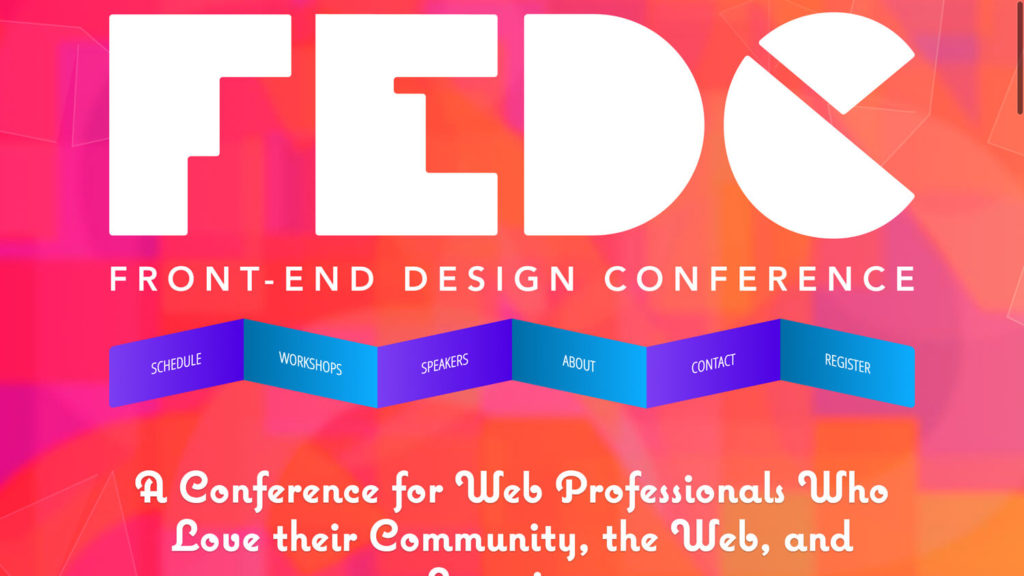 Front-End Design Conference // St. Petersburg, Florida // June 15-17, 2016