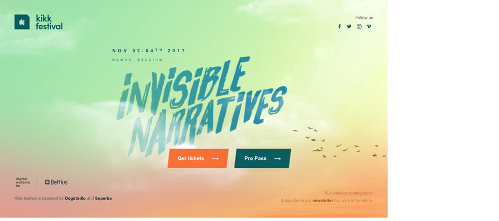 KIKK Festival – Invisible Naratives