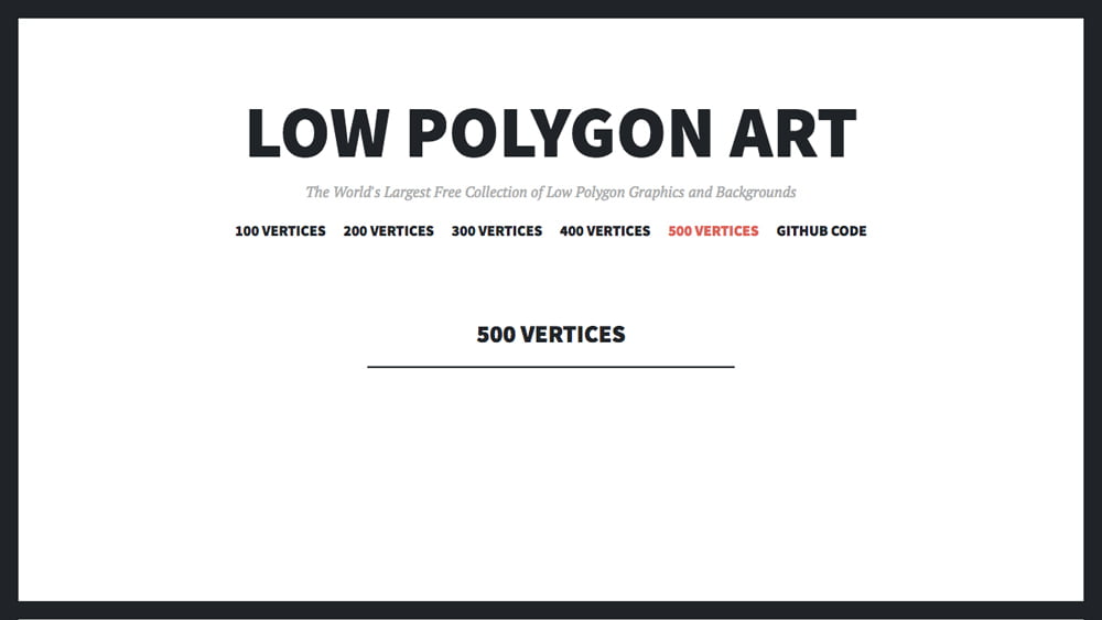グラデーションポリゴン背景のギャラリー LOW POLYGON ART -『design』